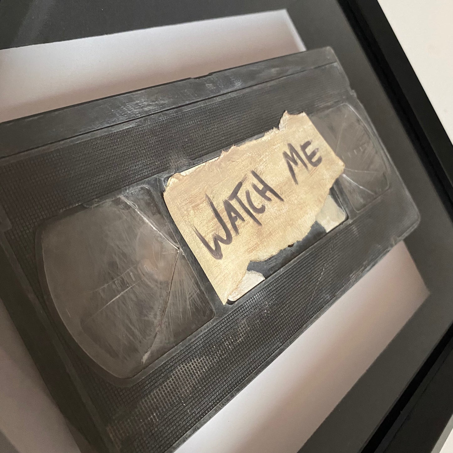 Cursed Tape Framed Display