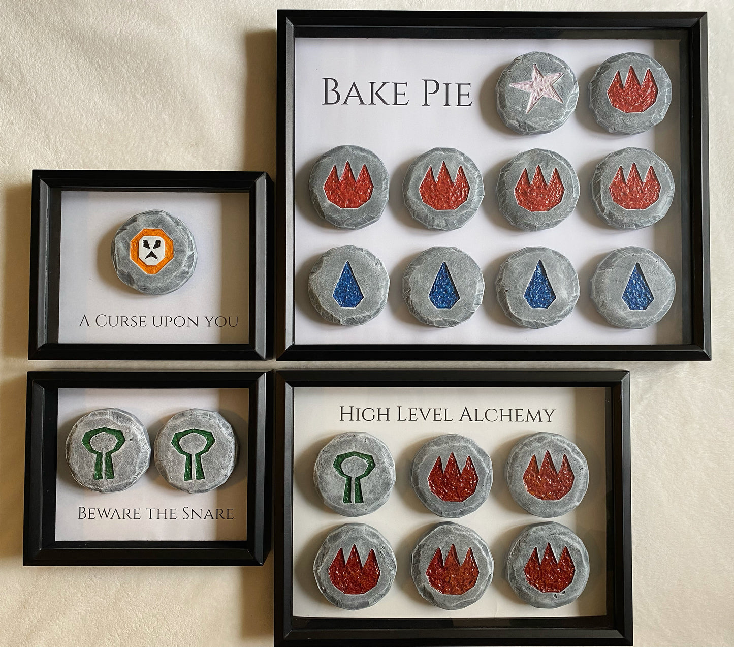 Rune Spell Framed Display