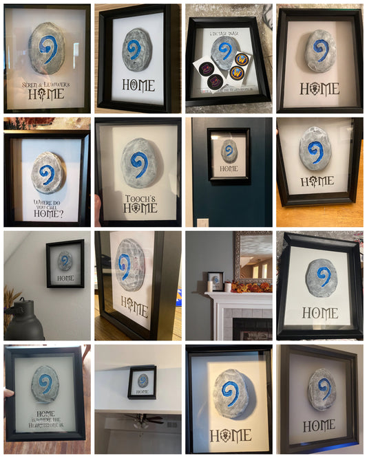 Hearthstone Framed Display